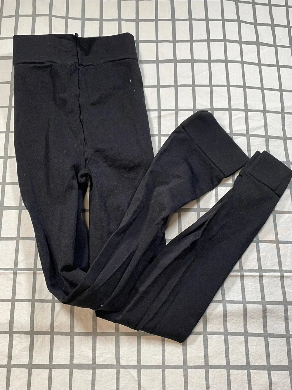 Mondor 2 pack footless black tights Small